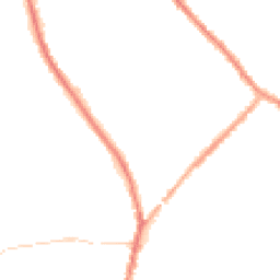 Night-time road noise heatmap for PR6 9RJ