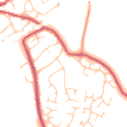Daytime road noise heatmap for RG10 0AU
