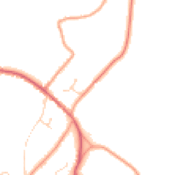 Daytime road noise heatmap for RG10 0BU