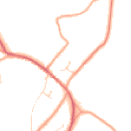 Daytime road noise heatmap for RG10 0BZ