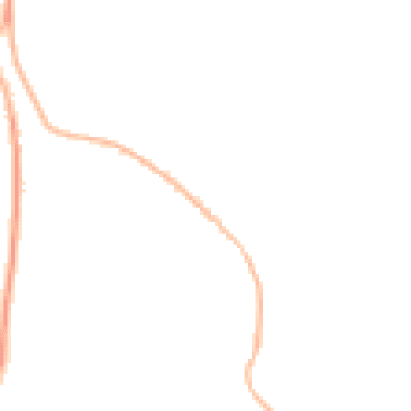 Night-time road noise heatmap for RG10 0DA
