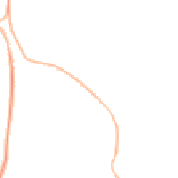 Night-time road noise heatmap for RG10 0DG