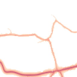 Daytime road noise heatmap for RG10 0JX