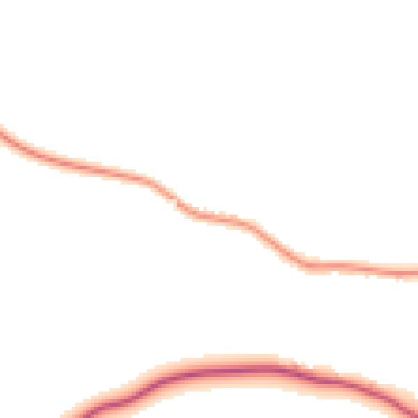 Daytime road noise heatmap for RG10 0LF
