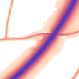 Daytime road noise heatmap for RG10 0QH