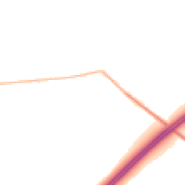 Night-time road noise heatmap for RG10 0QR