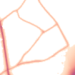 Daytime road noise heatmap for RG10 0RR