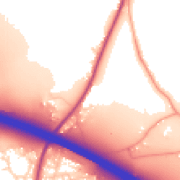 Daytime road noise heatmap for RG10 0TN