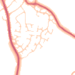 Daytime road noise heatmap for RG10 0XL