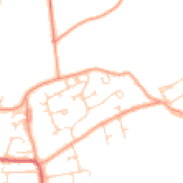Daytime road noise heatmap for RG10 8AY
