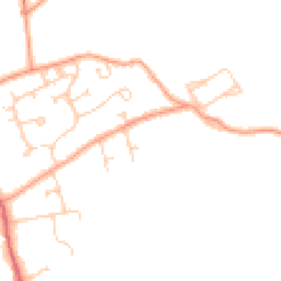 Daytime road noise heatmap for RG10 8BJ