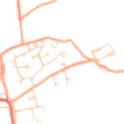 Daytime road noise heatmap for RG10 8BX