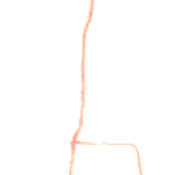 Night-time road noise heatmap for RG10 8JA