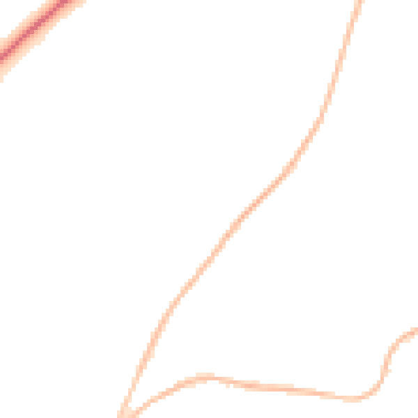 Night-time road noise heatmap for RG10 9DG