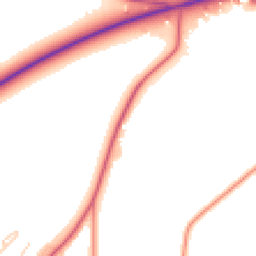 Daytime road noise heatmap for RG10 9HF