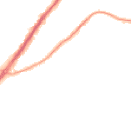 Night-time road noise heatmap for RG10 9QG