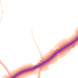 Daytime road noise heatmap for RG10 9XP