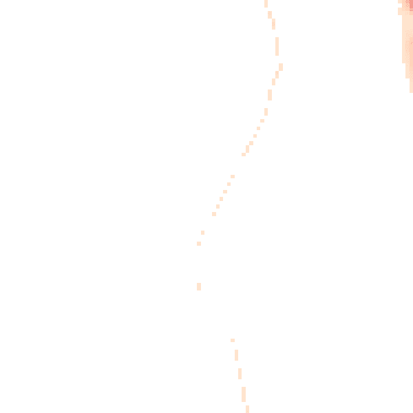 Night-time road noise heatmap for RG14 2JD