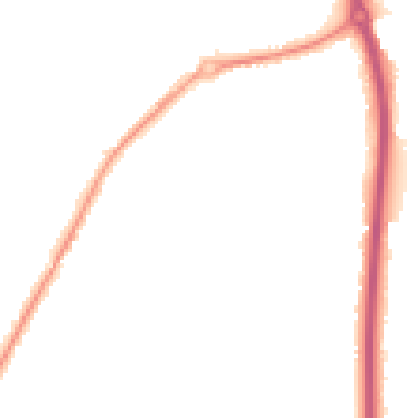 Night-time road noise heatmap for RG14 7DE