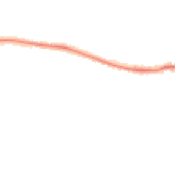 Night-time road noise heatmap for RG19 3JY