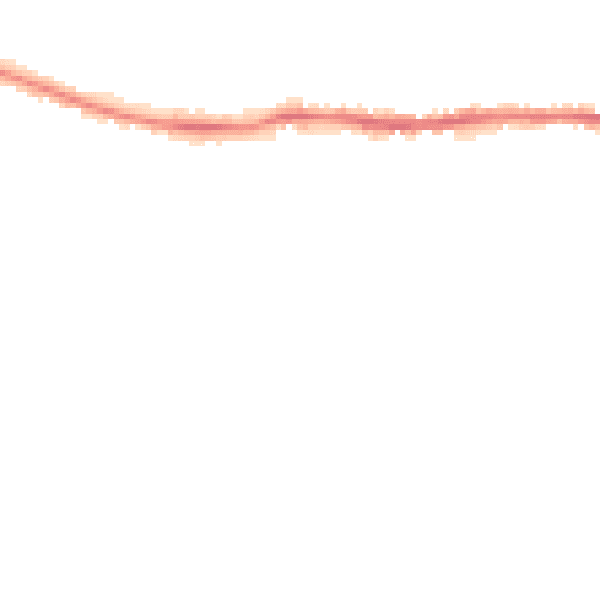 Night-time road noise heatmap for RG19 3PL