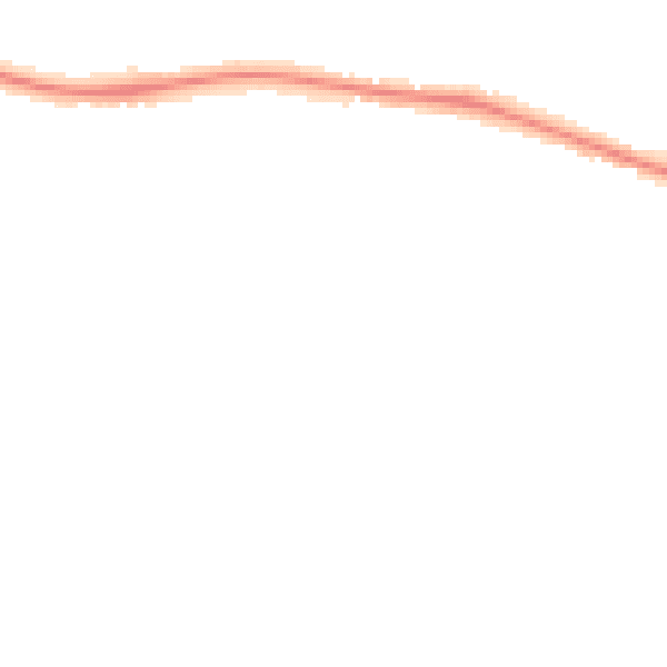 Night-time road noise heatmap for RG19 3RP