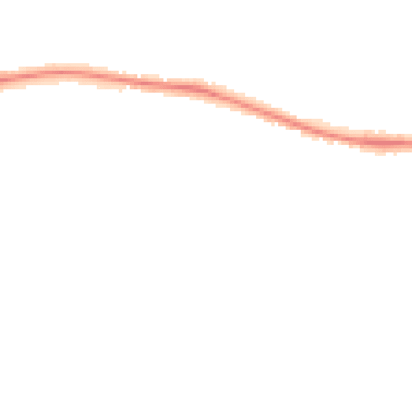 Night-time road noise heatmap for RG19 3RR