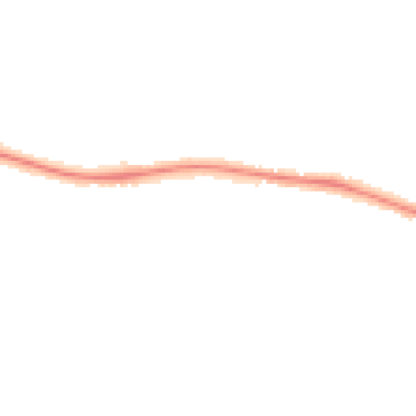 Night-time road noise heatmap for RG19 3TB