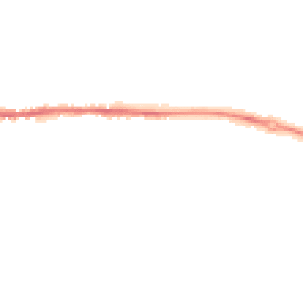 Night-time road noise heatmap for RG19 4DY