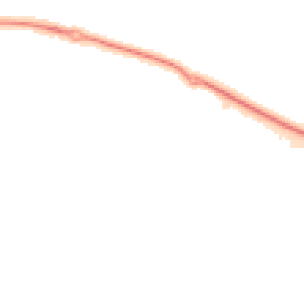Night-time road noise heatmap for RG19 4GA