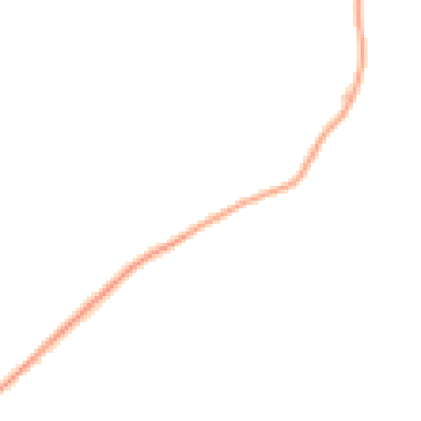 Night-time road noise heatmap for RG19 8BL