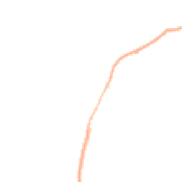 Night-time road noise heatmap for RG19 8BU