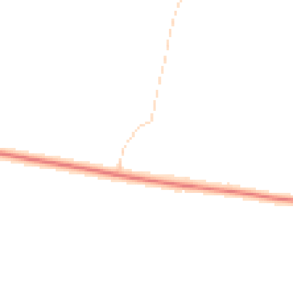 Daytime road noise heatmap for RG19 8DP