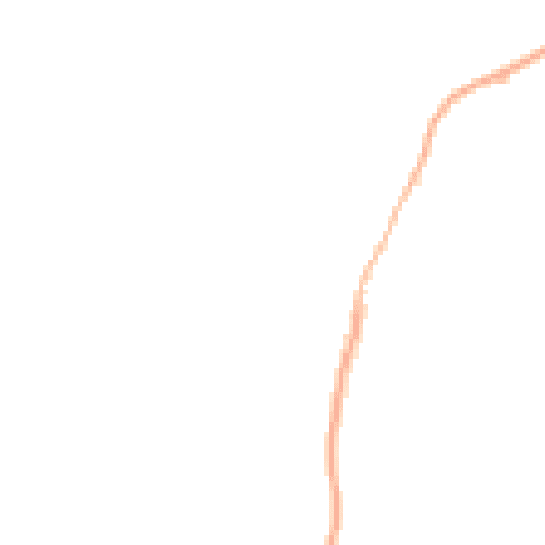 Night-time road noise heatmap for RG19 8FY