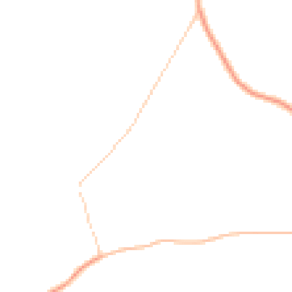 Daytime road noise heatmap for RG20 0BT