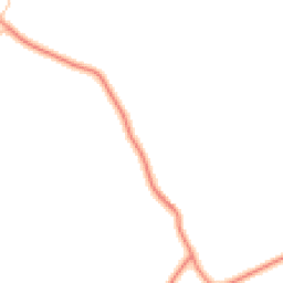 Daytime road noise heatmap for RG20 0DD