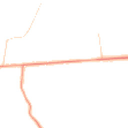 Daytime road noise heatmap for RG20 0NJ
