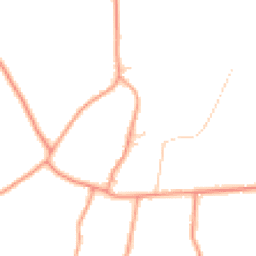 Daytime road noise heatmap for RG20 0PF