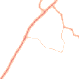 Daytime road noise heatmap for RG20 4HD