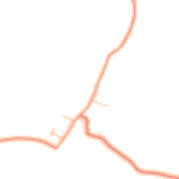 Daytime road noise heatmap for RG20 4UB