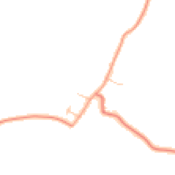 Daytime road noise heatmap for RG20 4UE