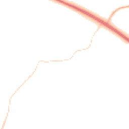 Night-time road noise heatmap for RG20 5NB