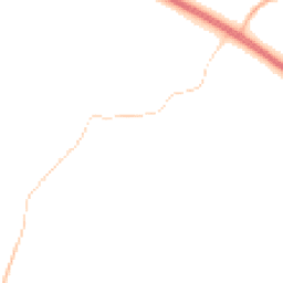 Night-time road noise heatmap for RG20 5NJ