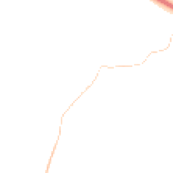 Night-time road noise heatmap for RG20 5PJ