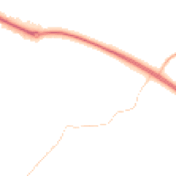 Night-time road noise heatmap for RG20 5RE