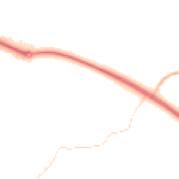 Night-time road noise heatmap for RG20 5RG