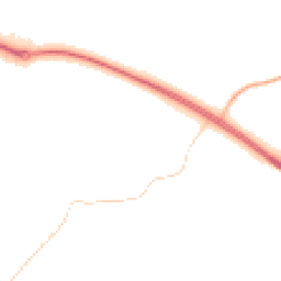 Night-time road noise heatmap for RG20 5RJ