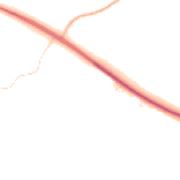 Night-time road noise heatmap for RG20 5RX
