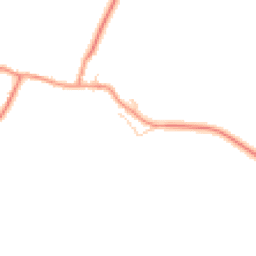 Daytime road noise heatmap for RG20 7AH