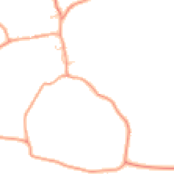 Daytime road noise heatmap for RG20 7JH